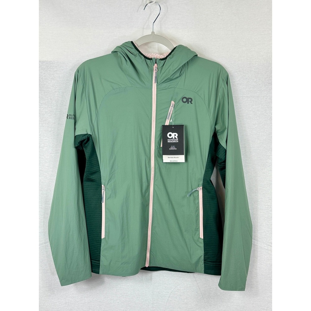Outdoor Research Deviator Hoodie Womens M Green NWT VerticalX Octa Insulated